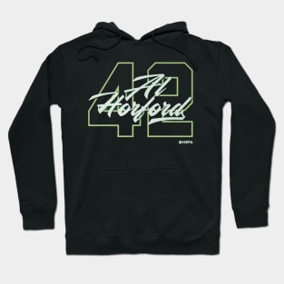 Al Horford Boston Number Script Hoodie